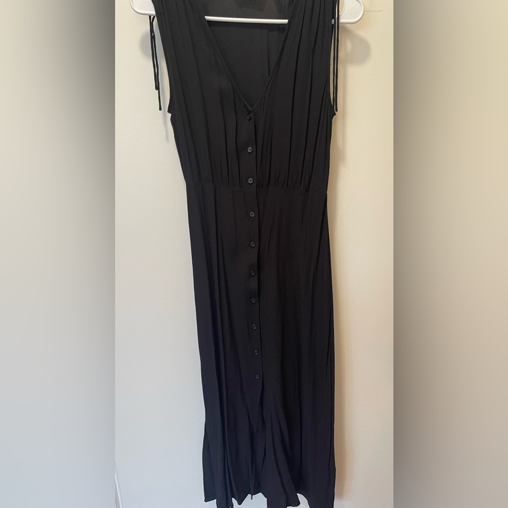 Black and other stories midi dress